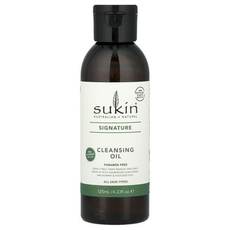 Sukin Signature, Cleansing Oil, All Skin Types, 4.23 fl oz (125 ml)