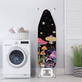thumbnail image 3 of HELLHERO Colorful Mushrooms Iron Board Cover Washable Protection Covers Hook and Loop Ironing Board Protector Cover for Table Top(Not Heat Resistant), 3 of 5