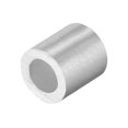 thumbnail image 4 of Unique Bargains 4.5mm 11/64-inch Cable Wire Rope Aluminum Sleeves Clip Crimping Loop 25pcs, 4 of 4