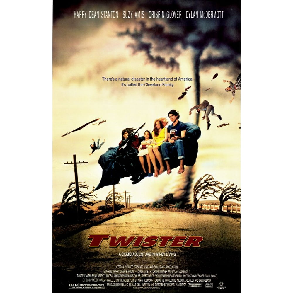 Twister movie POSTER (Style A) (11" x 17") (1990)