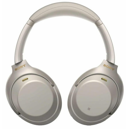 Sony - WH-1000XM3 Wireless Noise Cancelling Over-the-Ear Headphones with Google Assistant - Silver