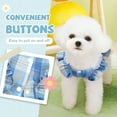 thumbnail image 6 of Dalrosia Plaid Dog Dress for Small Dogs Cats Bowknot Girl Dog Clothes with D-Ring Cute Princess Pet Puppy Dresses Spring Summer Pet Outfits for Chihuahua Yorkies Shih Tzu, 6 of 7