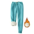 thumbnail image 6 of XXWXYD Kids Girls Fleec𝖾 Sweatpants Sher𝗉a Lined Plush Joggers Winter Warm Cotton Fuzzy Elastic Waist Athleti𝖼 Pants for Play-dates School 3-14 Years, 6 of 6