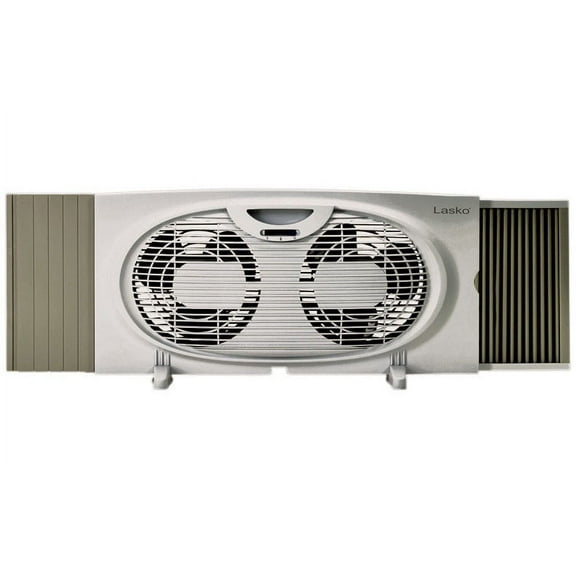 Lasko 7 in 3-Speed Dual Motors Electric Window Fan