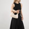 thumbnail image 3 of Bolso de mano de paja anudada con lazo tejido, bolso de playa de verano, bolso de paja para mujer, 3 of 8