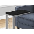thumbnail image 4 of Monarch Specialties Accent Table, C-shaped, End, Side, Snack, Living Room, Bedroom, Black Laminate, 4 of 6