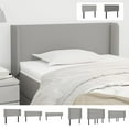 thumbnail image 3 of vidaXL Headboard with Ears Dark Gray 79.9"x6.3"x46.5"/50.4" Fabric, 3 of 34