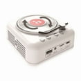 thumbnail image 5 of H3 Bluetooth CD Player Retro Vinyl Style Portable Speaker with Light for Home and Travel, 5 of 5
