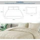 thumbnail image 5 of Juego de Funda Duvet Bluelander para Edredon Queen 2 Fundas de Almohada Beige, 5 of 5