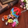 thumbnail image 2 of Wweixi Bird Hanging Colorful Ball Flower Toy Pet Chewing Climbing Cage Decoration Swing Toy Random Color, 2 of 7