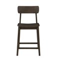 thumbnail image 4 of Boraam Torino Farmhouse Rubberwood Counter Stool, Carbonite Finish, 4 of 8