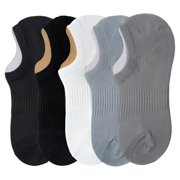 TELOLY 5Pairs No Show Socks Men9-13Socks Men Men's Socks ,Colormixing1