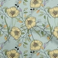 thumbnail image 1 of oneOone Viscose Jersey Light Blue Fabric Floral Sewing Material Print Fabric By The Yard 60 Inch Wide, 1 of 4