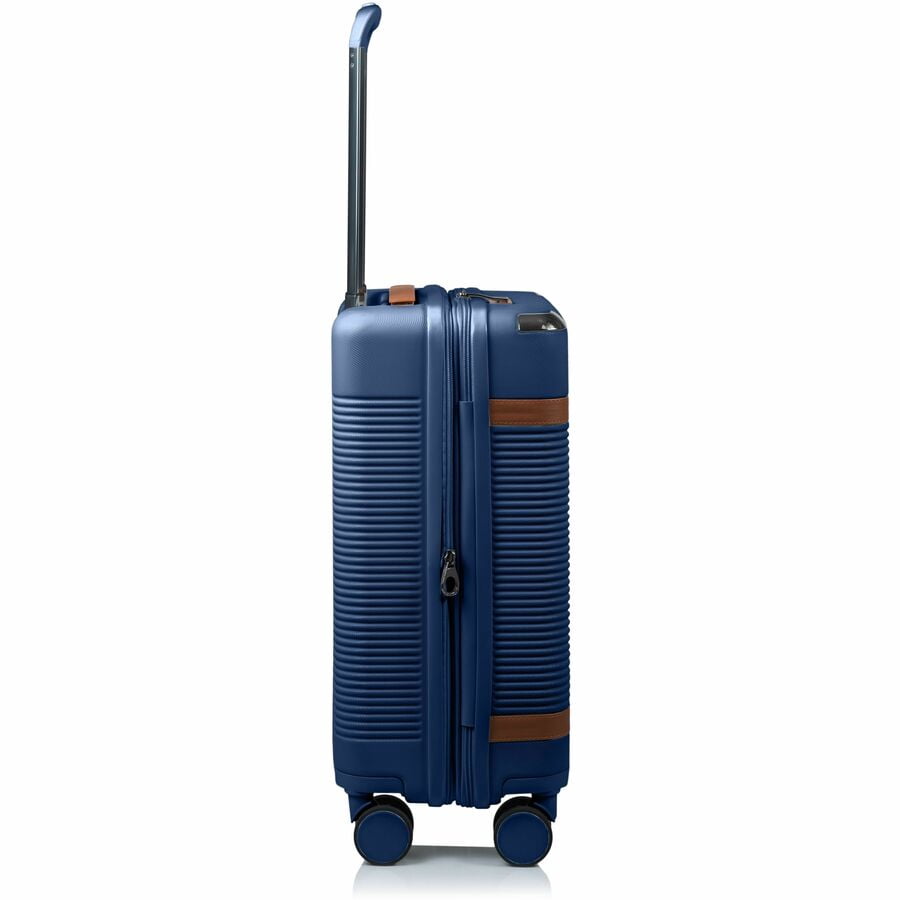 CHAMPS Vintage III Collection, 3-piece Hardside Luggage set, Navy