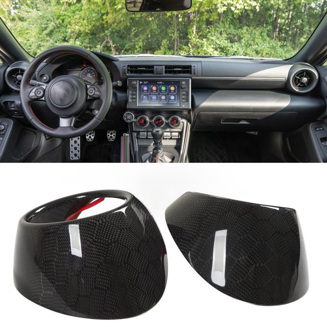 Embellecedor de Cubierta de Ventilación de Aire Acondicionado de Fibra de Carbono para GR86 BRZ Material Premium Duradero Decorativo ANGGREK Otros