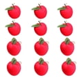 thumbnail image 1 of Doce manzanas navideñas cuelgan en el escaparate del árbol de Navidad para mostrar la decoración de la fiesta, 1 of 5