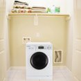 Allinone 1200 RPM New Version Compact Convertible Combo Washer Dryer