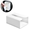 thumbnail image 1 of Caja de pañuelos, caja de papel higiénico para cocina, soporte adhesivo para toallas de papel de pared, caja de papel higiénico adecuada para baños, cocinas, salas de estar brand modelStyleType, 1 of 2