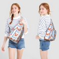 thumbnail image 4 of Sling Backpack Crossbody Shoulder Backpack Gym Sports Travel Hiking Daypack Chest Bag Small Backpack for Travelers Office Workers, 4 of 4