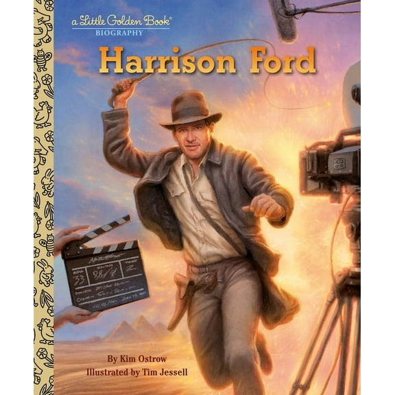 Little Golden Book Biographies Harrison Ford: A Little Golden Book Biography, (Hardcover)
