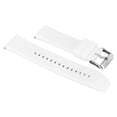 thumbnail image 4 of Correa de silicona profesional suave de liberación rápida correa de reloj inteligente accesorio de repuesto apto para Amazfit GTR 4 blanco, 4 of 12