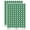 Dark Green, variant on Egg Crate Doodle 200+ Round Stickers - Brown - Matte Finish - 0.50" Size