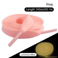 thumbnail image 3 of Jumpingount 1 par de cordones para zapatos, cordones luminosos, cordones elásticos para zapatillas, botas, 140 cm, rosa Type3 NO3 Jumpingount AP000857-19, 3 of 6