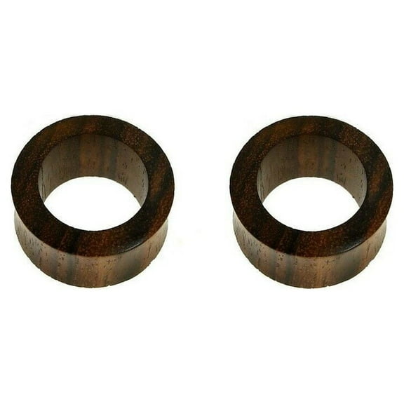 Tunnels Organic Sono Wood Flared Sold as a Pair Large Gauge- Wholesale