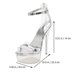 thumbnail image 2 of Clear Strap Heel Sandals Making You Shine in Any Social Setting, 2 of 4