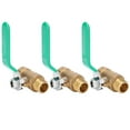thumbnail image 1 of Stable Shut Off Valve, Ball Valve, Corrosion- For Cold Or Hot Water Piping System Indoor Gas Piping System, 1 of 8