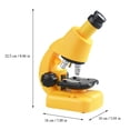 thumbnail image 3 of TIMIFIS Science Microscope Children's Microscope Toys HD 1200 Times DIY Biological Experiment Glass Educational Science Toys Education, 3 of 7