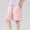 Pink, variant on Cethrio Girls Cargo Shorts, Summer Loose Fit Casual Shorts with Pockets Pink Size 7-8 T