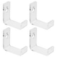 thumbnail image 4 of Shisuyan 12Pcs Acrylic Vinyl Record Wall Mount Shelf Clear Album Record Holder Rack, 4 of 8
