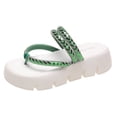 thumbnail image 1 of Zapatillas de plataforma de verano, sandalias sencillas y cómodas a la moda para mujer, suelas gruesas, zapatillas de moda para mujer Gao Jinjia LED, 1 of 2