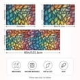 thumbnail image 2 of Yayeee Pillowcase Queen Size Set of 2 Satin Wrinkle Resistant Envelope Pillow Case, Colorful Dragon Scales Pattern, 2 of 8