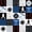 Blue, variant on Erosebridal Eat Baseball Sleep Twin Quilt Set, Blue Patchwork Twin Coverlet Set for Men and Women, 2 Pieces