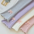 thumbnail image 6 of HuaAngel 4 Pack Girls' Cotton Pants Basic Versatile Pants Sizes 2-7Years, 6 of 7