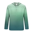 thumbnail image 4 of Jalioing Men's Big and Tall Hoodie Long Sleeve Button Pullover Top Gradient Color Printed Shirt for Men, 4 of 4