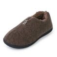 thumbnail image 5 of Women's Memory Foam Slippers Comfort Plush Fleece Lined House Shoes for Indoor & Outdoor,Brown,Size 10, 5 of 5