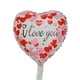 thumbnail image 5 of Globo de aluminio en forma de corazón de 18 pulgadas nuevo diseño de globo de amor con impresión de boda del Día de San Valentín occidental I LOVE YOU, 5 of 6