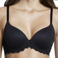 thumbnail image 3 of Dominique Lacee Everyday Contour Lace T-Shirt Bra #3501 – Seamless Molded Foam Cups with Lace Band (Lace Wings & Detailing), 3 of 5