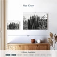 thumbnail image 4 of Elephant Stock Black Arizona - Big Cactus Wall Art - Horizontal Canvas Wall Art - Living Room Wall Decor - Floral And Botanical Canvas - Black And Gray Decor By Philippe Hugonnard - 24" x 16", 4 of 8