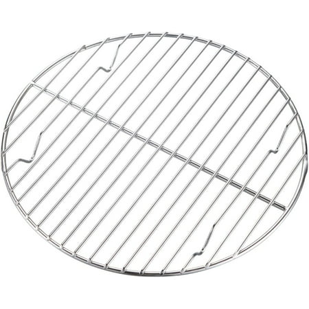 Stainless Steel Steamer Rack -Casewin Multi-Purpose Round Cooling Rack for Baking Canning Cooking Steaming Lifting Food in Pots Pressure Cooker Steamer and Oven (9.5 inch)