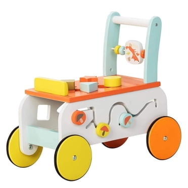 Aazon.co: Labebe Baby Push Walker Doll Stroller, Push Toy For Toddler, Shopping Cart For Girls