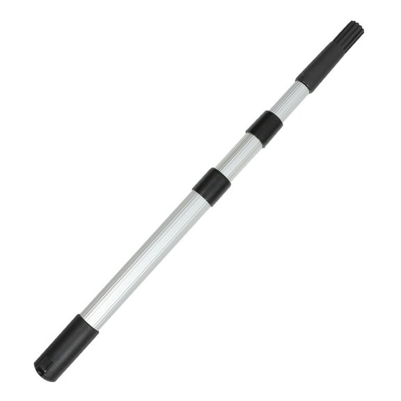 ADDHAT Heavy Duty Aluminum Alloy Telescopic Rod Extension Pole with Cleaning Brush for and Use