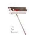 thumbnail image 4 of modbox USA Mid-Century Modern Curbside Mailbox | Two Tone (Grey/White), 4 of 4
