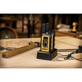 DEWALT HeavyDuty 1Watt FRS WalkieTalkie Pair, Yellow and Black