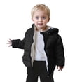 thumbnail image 2 of XinLfly Baby Boys Girls Toddlers Winter Coats Jacket Hooded Zipper Up with Pocket Snow Jacket Coat Outerwear ,Black,10, 2 of 7