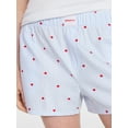 thumbnail image 5 of Joyspun Women's Woven Pajama Boxer Shorts, 3'' Inseam, Sizes XS-3X, 5 of 7