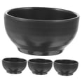 thumbnail image 5 of Raindrops Black Chip and Dip Serving Dish Set, 4-Piece Dipping Bowls for Snacks and Appetizers, 5 of 8